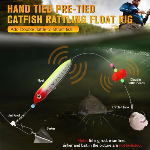 Dovesun Rattles Dovesun Rattling Catfish Rigging Kits