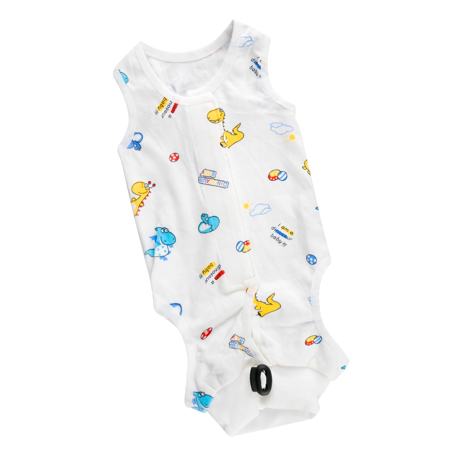 Bojueshaw Cat Surgery Recovery Suit,Baby Cat Cotton Onesie Post Surgery,Cat Body Suits,Abdominal Wound Skin Diseases Suit for Cat(Baby Dinosaur)