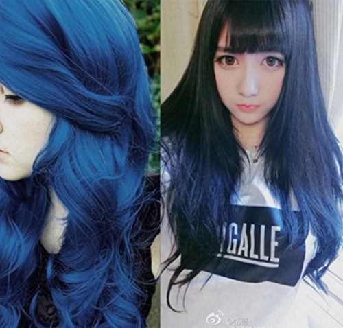Cera temporal para cabello color azul ceniza miniatura 2