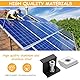 8 Stück Solarmodul Halterung Endklemme 30mm, Solarpanel Halterung Kit, Verstellbar Solar Endklemme Befestigungs, Aluminium Solar Klemmen, Z PV Module Solarmodule Halterungen für Dächer Wohnmobile