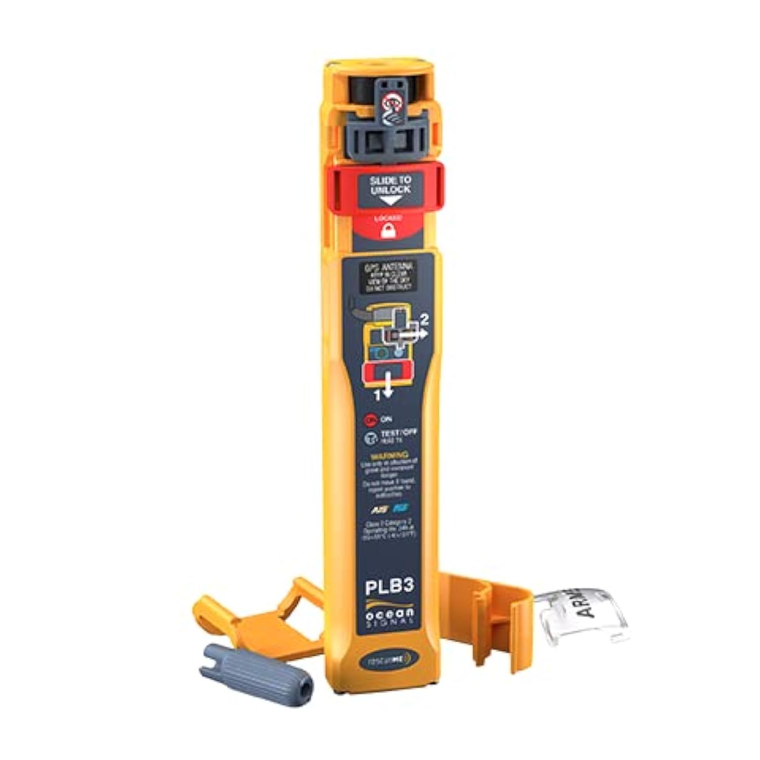 OSAT Ocean Signal rescueME PLB3 AIS Personal Locator Beacon (UK Programming)