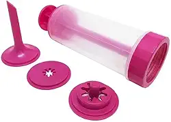 Máquina de Fazer Churros Manual Rosa