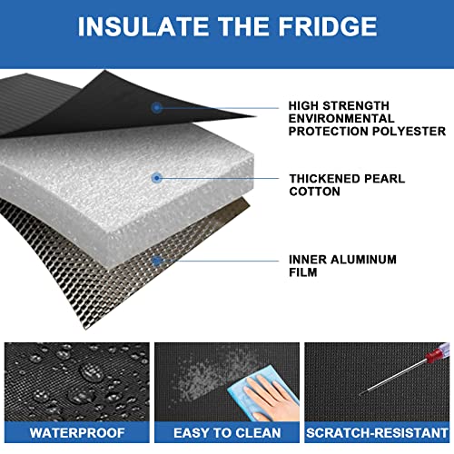 Image of Setpower Insulated Protective Cover for AJ40 or AJ50 Portable Refrigerator Freezer, suitable for AJ40 AJ50 Both, Flexible Model