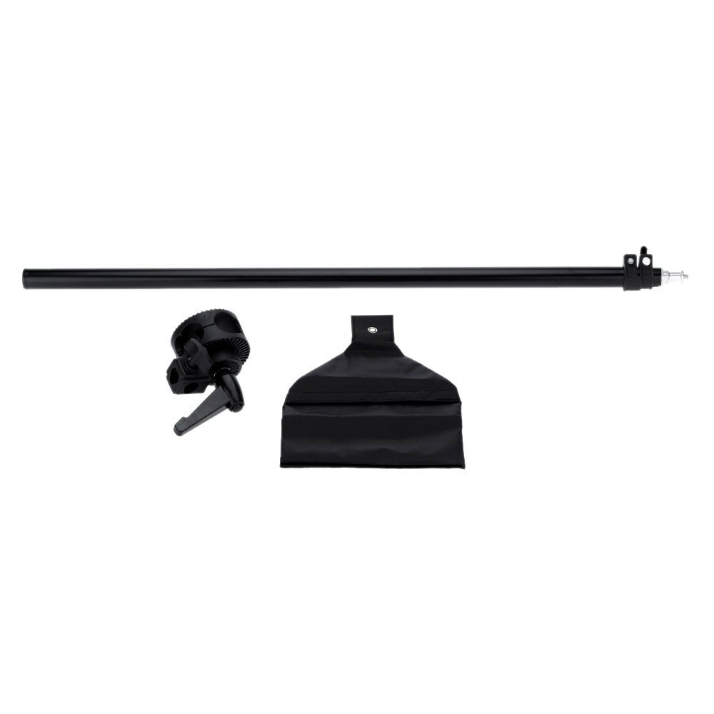 Photo Studio Overhead Boom Arm Top Light Stand 75-138cm for Softbox Light