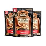 Umland’s Crunchy Cheese – Gouda (3 × 1.9 oz Bags) | 100% Real Wisconsin Cheese, Keto, Low‑Carb, High‑Protein, Gluten‑Free, Shelf‑Stable Snack