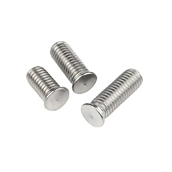 2-50Pcs 304 Stainless Steel Welding Screw/Spot Welding Screw/Spot Welding Column Screw M3-M8 Metal Screws10pcs M6x16