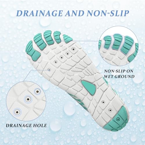 Image of Barefoot Shoes for Women & Men, Grounded Walking Hiking Barefoot Shoes, Wide Toe Box Non-Slip Water Athletic Footwear, Comfortable Vitality Barefoot Footwear, Trail Running Sneakers Unisex