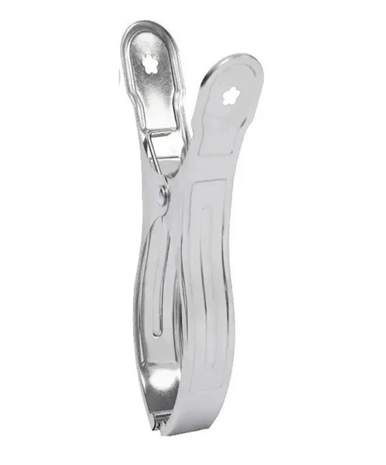 10Pcs Large Towel Clips Stainless Steel Multipurpose Clothespins Clothes Pegs lamp Home Storage Accessories Stainless Steel Clothes Peg(13cm)