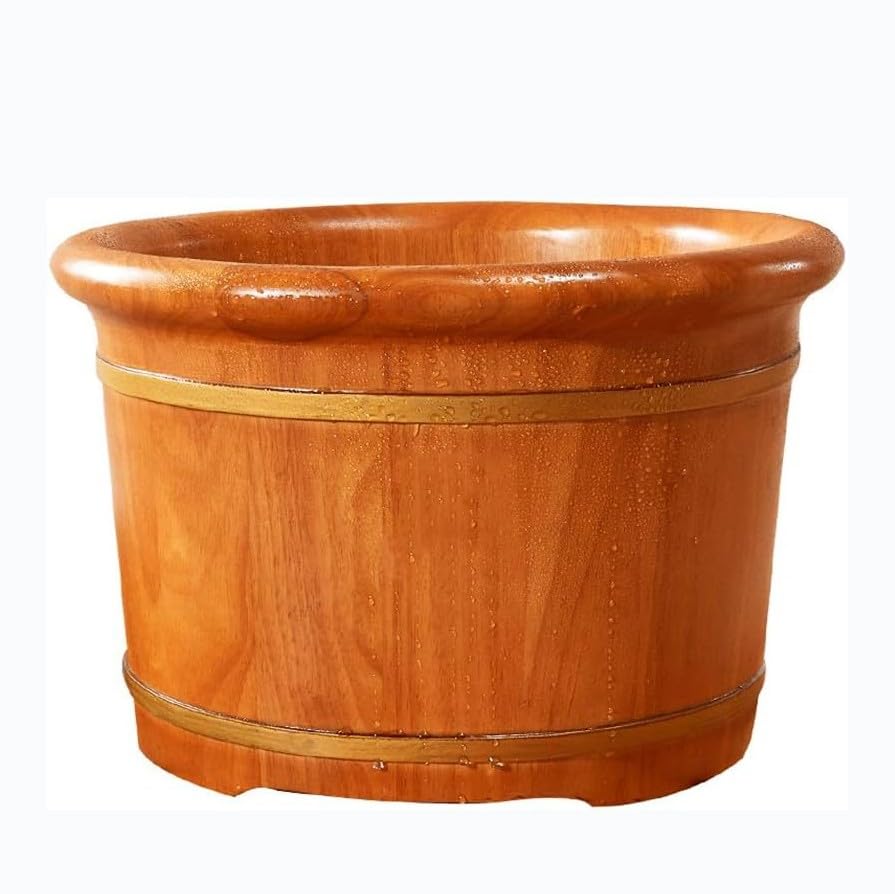 Cubeta de Madera para Spa y Sauna para Pies