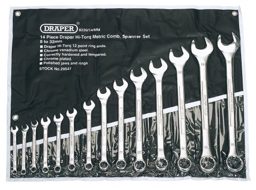Get Cheap Price Draper 14 Piece Metric Combination Spanner Set - 29547 Get Cheap Price Draper 14 Piece Metric Combination Spanner Set - 29547