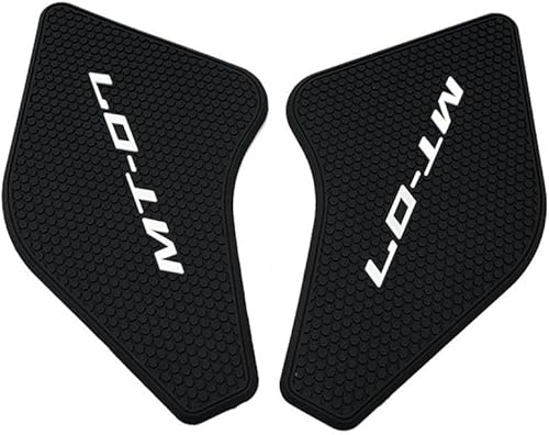Motorcycle Fuel Tank Sticker for Y&AMAHA MT07 MT-07 2021 2022 Motorcycle Tank Pad Non-Slip Side Fuel Tank Stickers Waterproof Pad Rubber Sticker