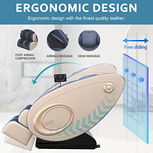 Massage-Chair-Blue-Tooth-Connection-and-Speaker-Recliner-with-Zero-Gravity-with-Full-Body-Air-Pressure-Easy-to-Use-at-Home-and-in-The-Office