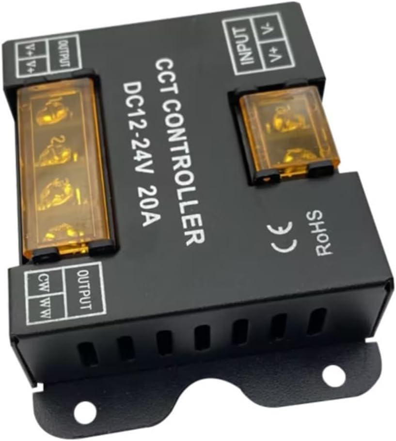 20A dual color temperature switch color changing controller uses advanced PWM technology monochrome 5050 3528 LED dimmer