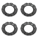 4x Rotiform Wheels Matte Graphite, Gray Wheel Center Hub Caps 6-1/8