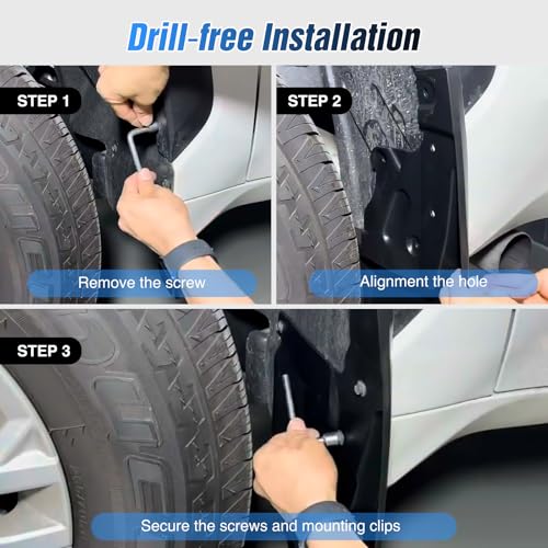 Image of Nilight Mud Flaps Splash Guards for Toyota Tundra 2022 2023 2024 2025 2026