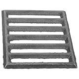 Stable et sûre : sa conception renforcée et épaissie assure stabilité et sécurité lors de l'utilisation, évitant tout basculement et tout accident. grille de cuisson robuste pour barbecue, grille de cheminée en fer