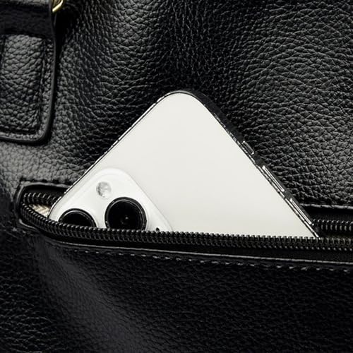 Bolsa feminina de couro sintético com alça superior para mulheres, bolsa quadrada de ombro, bolsa ti