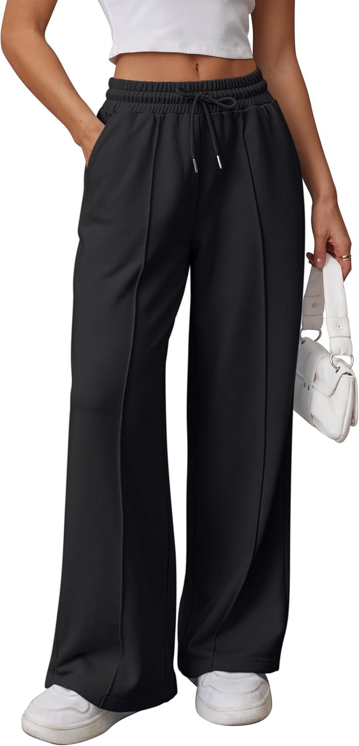 Pantaloni da tuta a gamba dritta in misto cotone - Antracite - Donna | Primark