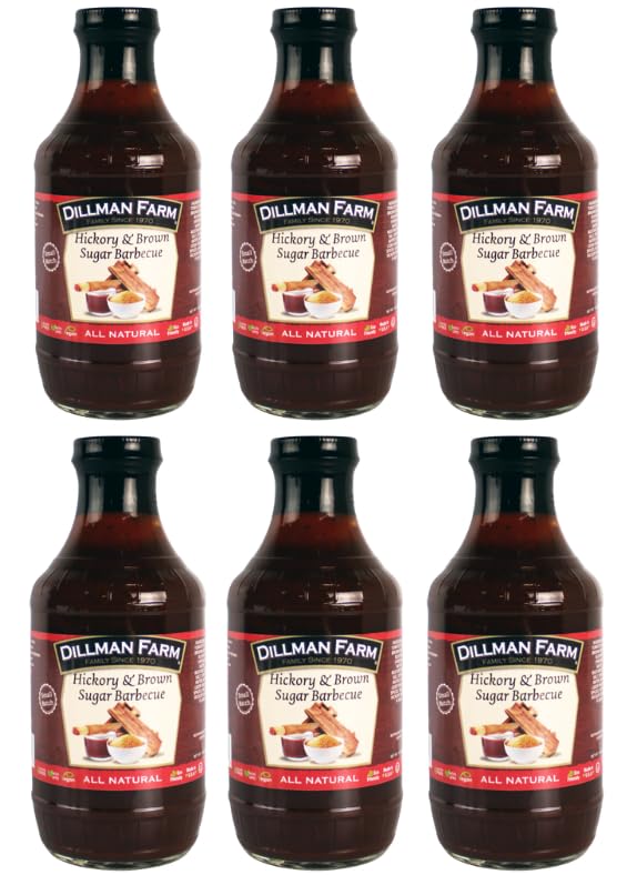 Dillman Farm All Natural Midwest - Barbacoa favorita sin gluten, sin OMG, vegana, kosher, ecológica, sin conservantes, sin jarabe de maíz, fabricada