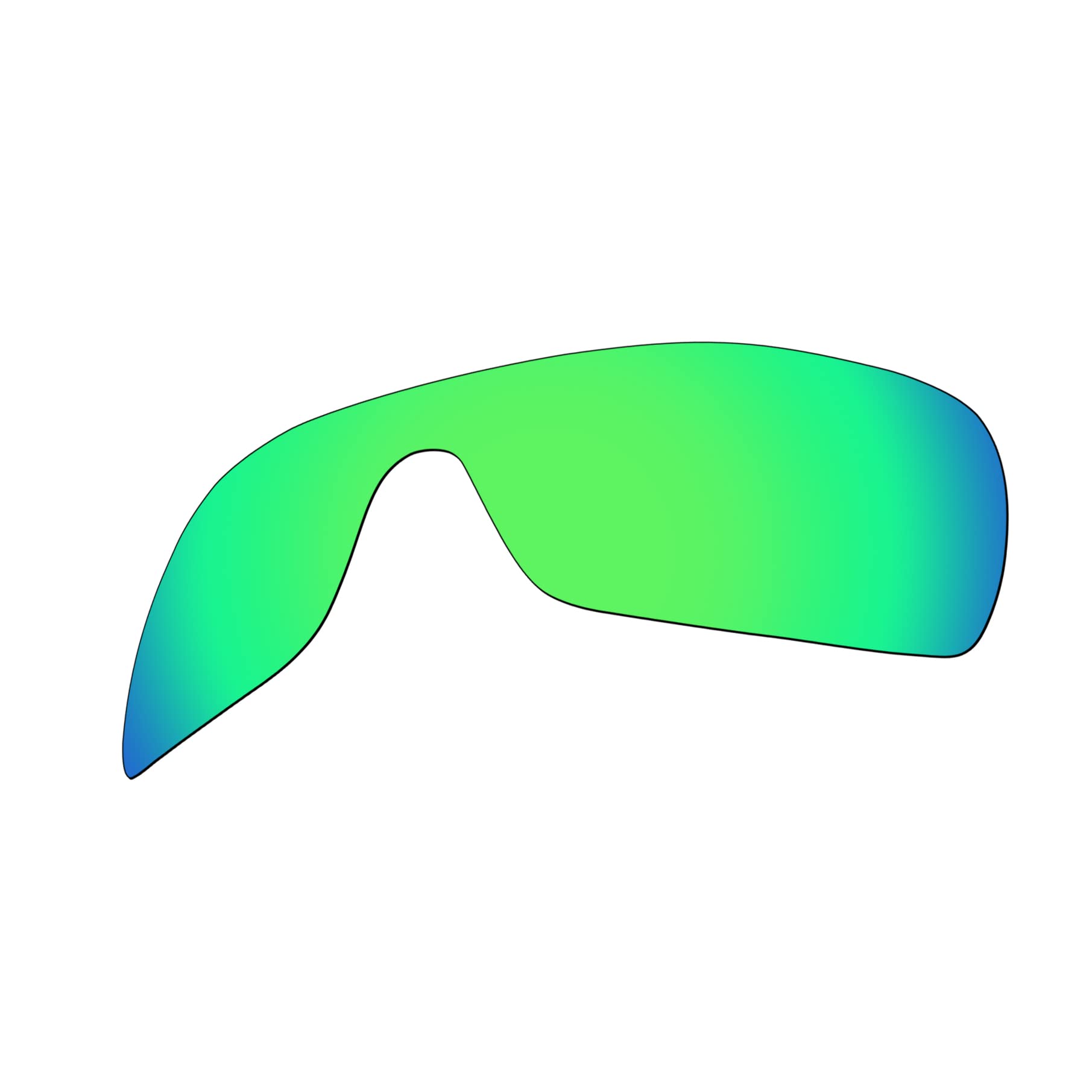 EZReplace Lentes de repuesto para gafas de sol Oakley Turbine Rotor OO9307 (lentes polarizadas)