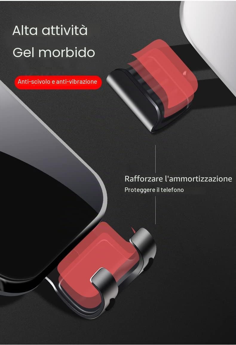 Supporto per cellulare compatibile con Mercedes Benz GLC X254 Coupe Classe C W206 C206 2022 2023 2024 (for GLC X254 2023-2024/C Classe W206 2022-2024)