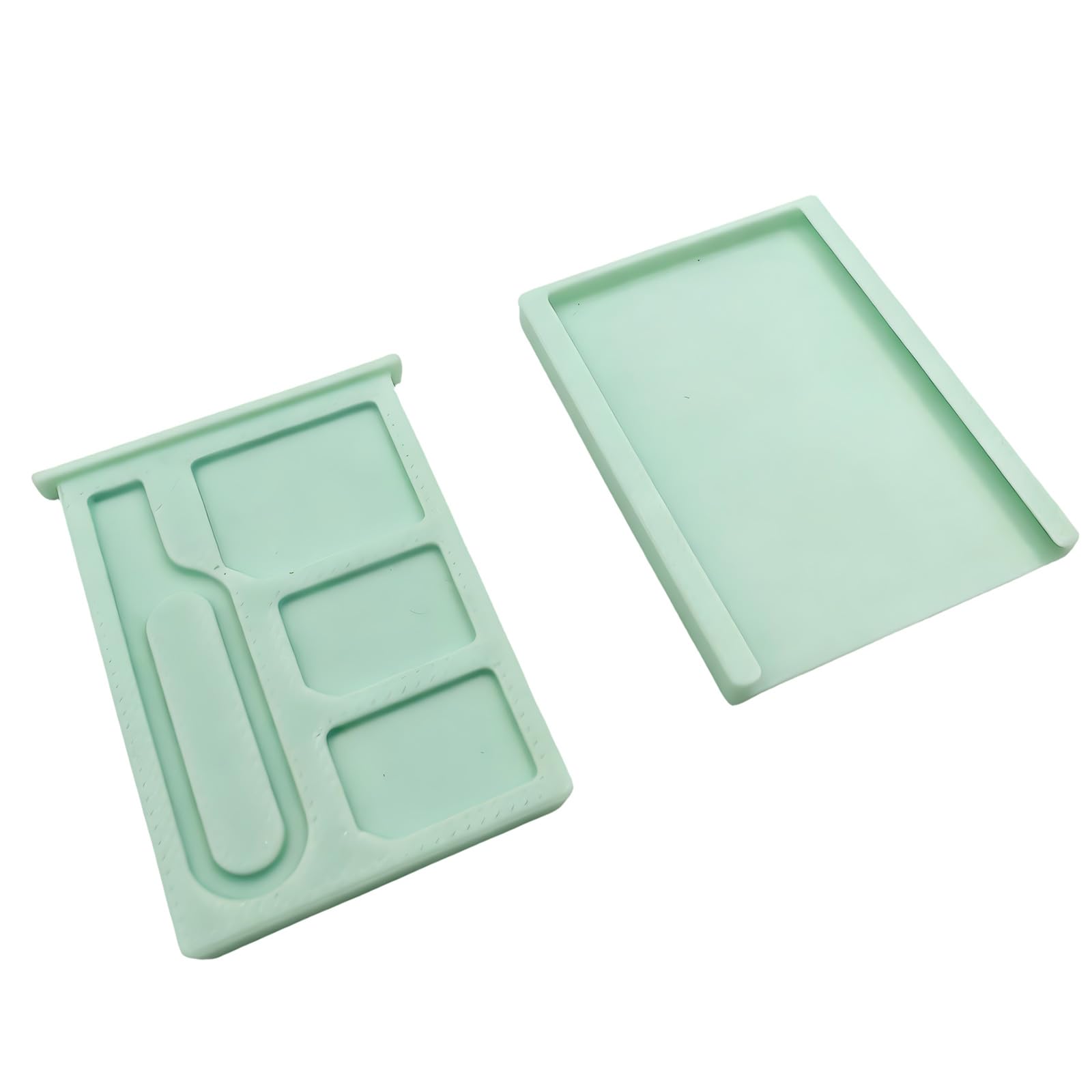 PANGBOER Portable Travel Card Organizers Box Craft of Polylactic Acid for Standard Cards Travel Model Card Storage