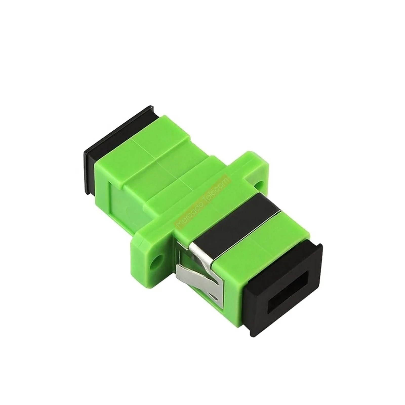 Adaptateur de Fiber optique monomode SC Simplex, coupleur de fibre optique SC, connecteur SC à bride de Fiber, 50/100/200/1000 pièces(100pcs)