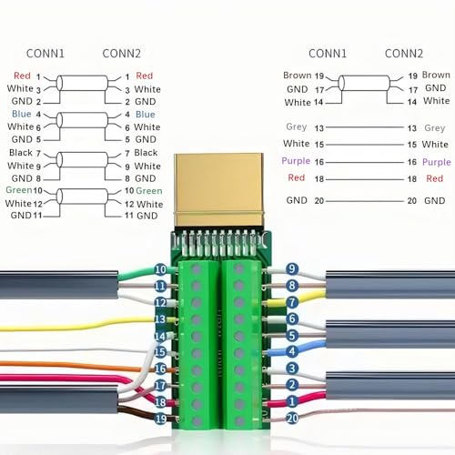 4 adaptadores HDMI macho soldados sin soldadura miniatura 5