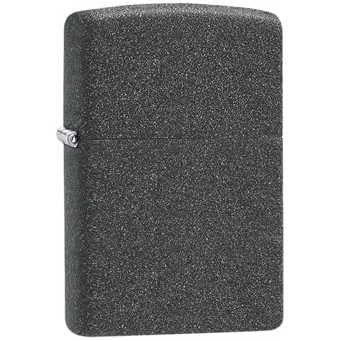 Zippo Classic Windproof Lighter - Iron Stone Finish Cover