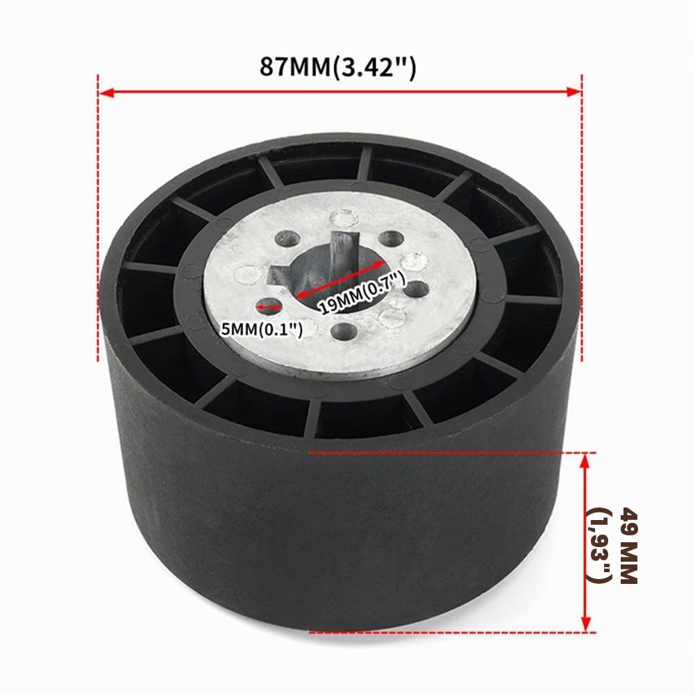 Adaptateur de Moyeu de Volant de 19 mm pour Bateau, Yacht, Base de Volant de Bateau, Accessoires Modifiés