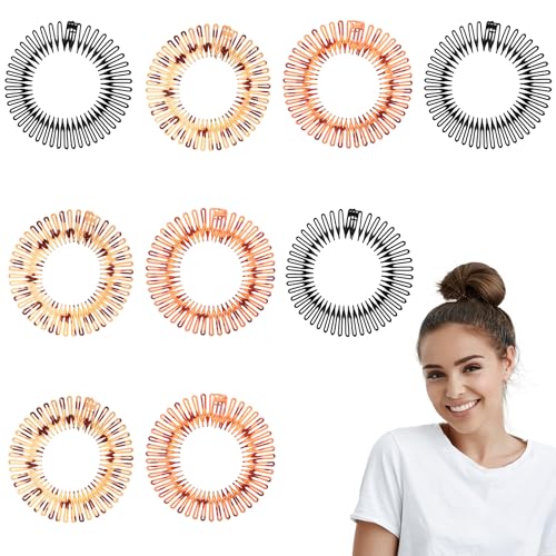 Sibba 9-Piece Claw Clip Set – Tortoiseshell & Black