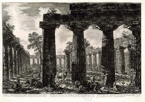 Art décorative tableaux de célèbres peintures Battista Piranesi sur toile premium