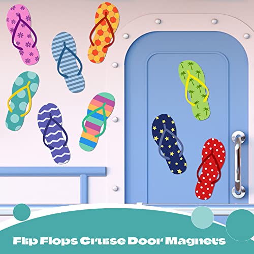 Imanes decorativos de chanclas verano pack 24 piezas miniatura 2