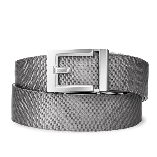 KORE Men’s Nylon Web Track Belts | “Express” Nickel Buckle