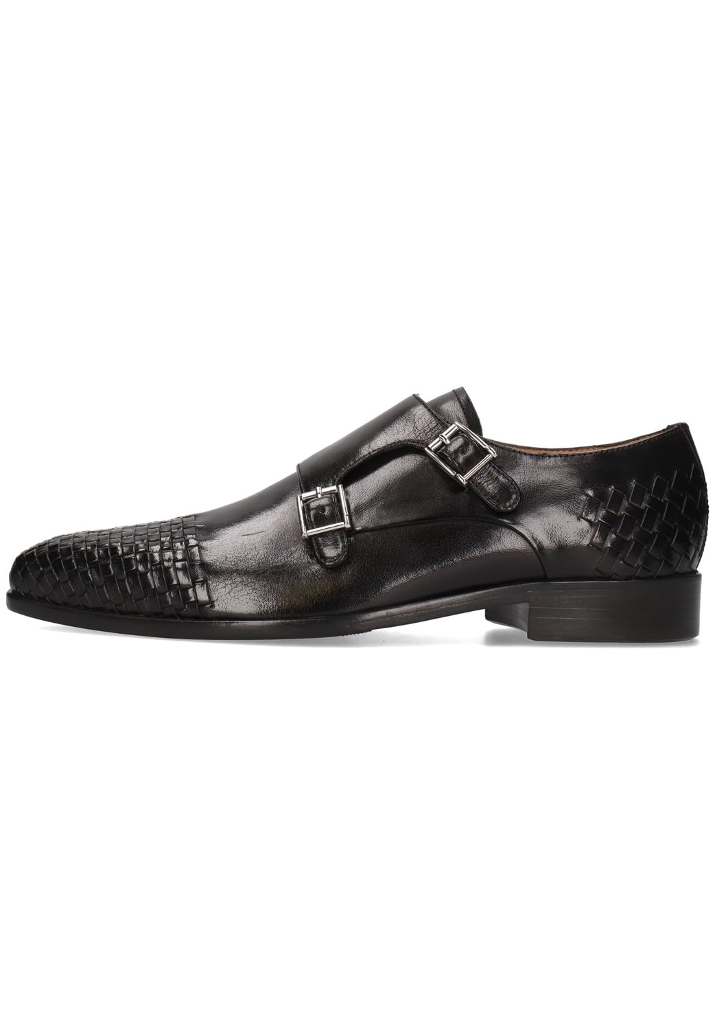 Melvin & Hamilton Lewis 16, Mocasín Monkstrap Hombre, Negro, 42 EU