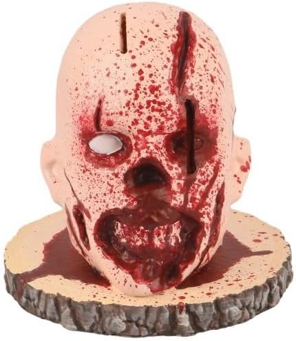 Head Shape Knives Holder, Horror Head Shape Knives Storage Holder, Creepy Kitchen Tools, Skull Decor for Kitchen Cutlery Display Organizer Head Shape Knives Holder, Horror Head Shape Knives Storage Holder, Creepy Kitchen Tools, Skull Decor for Kitchen Cutlery Display Organizer