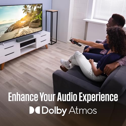 Westinghouse Sound Bar for Smart TV, 2.0 Compact Soundbar with Dolby Atmos and Digital Plus, 120W Surround Sound System for TV, Home Theater Audio, eArc, HDMI, Bluetooth, Roku TV Ready - Image 4