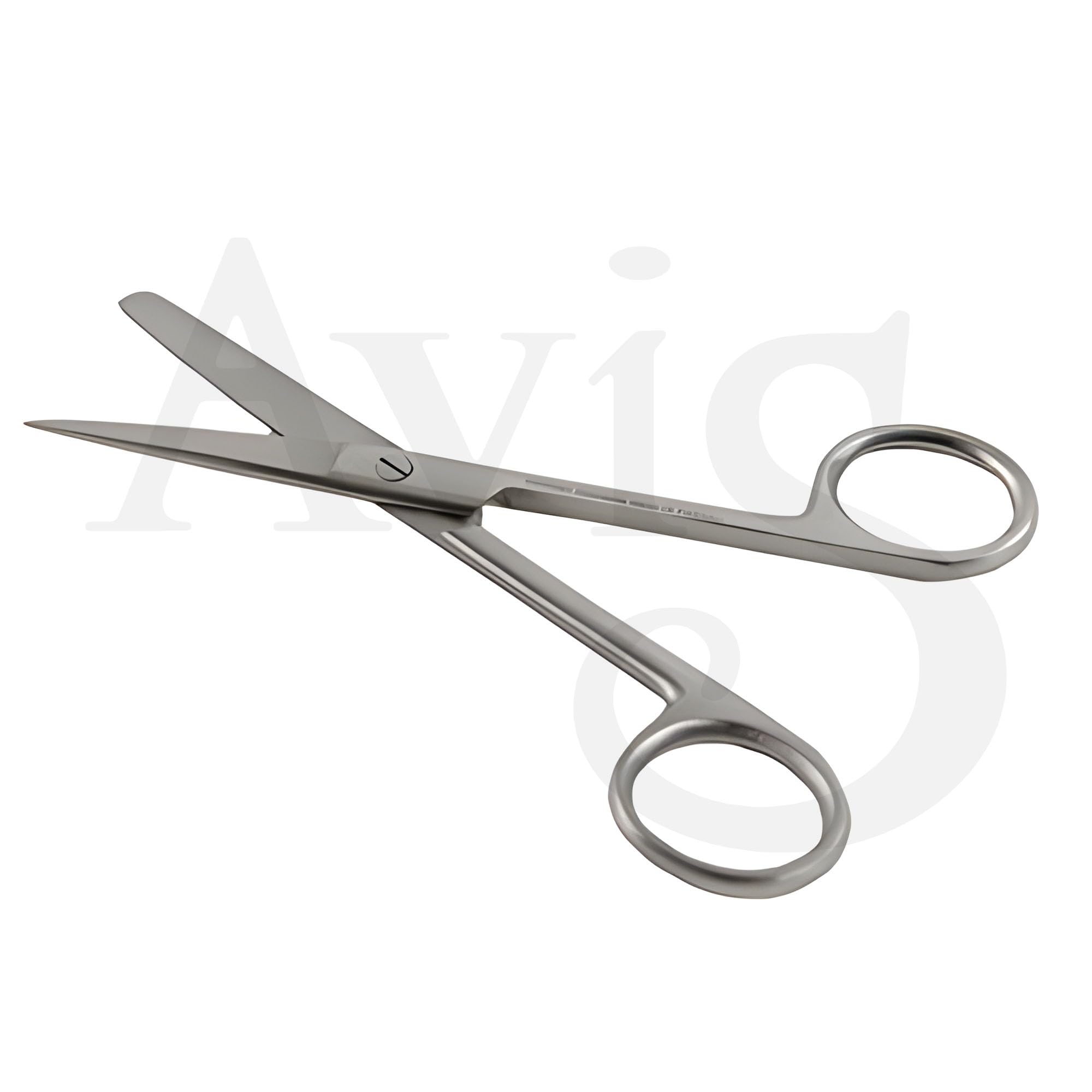 AVIS Dressing Surgical Scissors Straight - Premium Stainless Steel Grade 410 Medical Shears with Blunt/Blunt Tips for Cutting Dressings, Sutures, and Bandages in Medical Procedures (6"ST) - Image 4 thumbnail