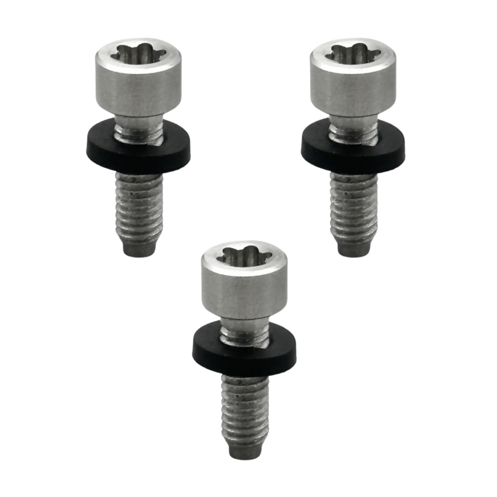 3Pcs Golf Driver Screw Bolt Compatible with TaylorMade M3 M4 M5 M6 SIM SIM 2 Compatible with Stealth 2 Qi10 Fairway Wood Hybrid Shaft Adapter Sleeve