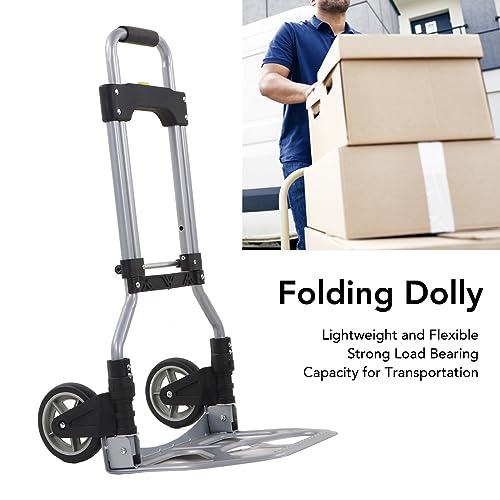 Carrito plegable con estructura resistente 70kg capacidad miniatura 3