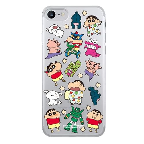 iPhone16e 用 ケース クレヨンしんちゃん 友達 TPU 透明 ジェリー クリアケース 【日本国内発送】 Crayon Shinchan Wagle Clear S1 Case スマホケース スマホカバー アイフォン16e カバー 対応