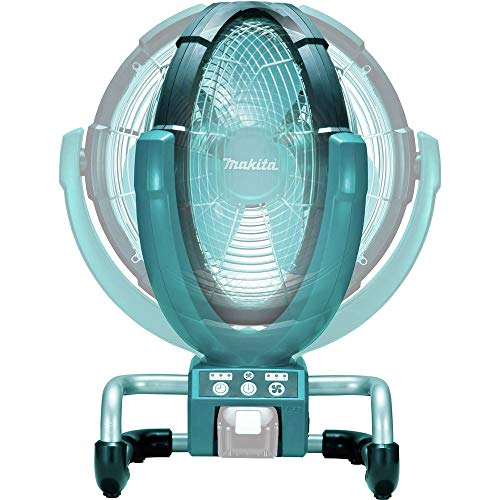Makita DCF300Z 14.4V/ 18V Li-Ion LXT Portable Fan - Batteries and Charger Not Included, Black/Blue 6 Makita DCF300Z 14.4V/ 18V Li-Ion LXT Portable Fan - Batteries and Charger Not Included, Black/Blue - Image 6