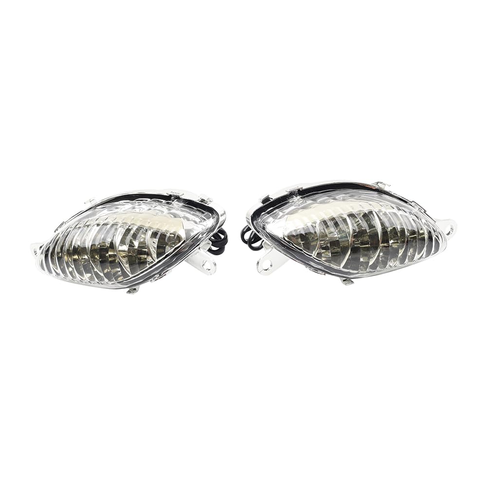 BACAR Cnfang4 Running Light Indicators Front Turn Signal 1 Pair For SUZUKI GSX1300R HAYABUSA 99-07 Clear