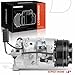 A-Premium Air Conditioner AC Compressor with Clutch Compatible with Mercedes-Benz C250 2012-2015 1.8L, W205 Series C300 2014 3.5L, R172 Series SLK250 2012-2015 1.8L, W166 Series ML350 2012 3.5L