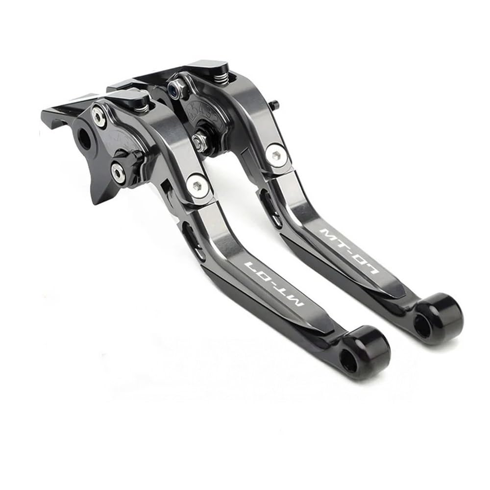 Xvasdgaer A For Ya&Mah Mt-07 Fz-07 2014-2025 Motorcycle Cnc Djustable Folding Extendable Brake Clutch Levers Handle(A)