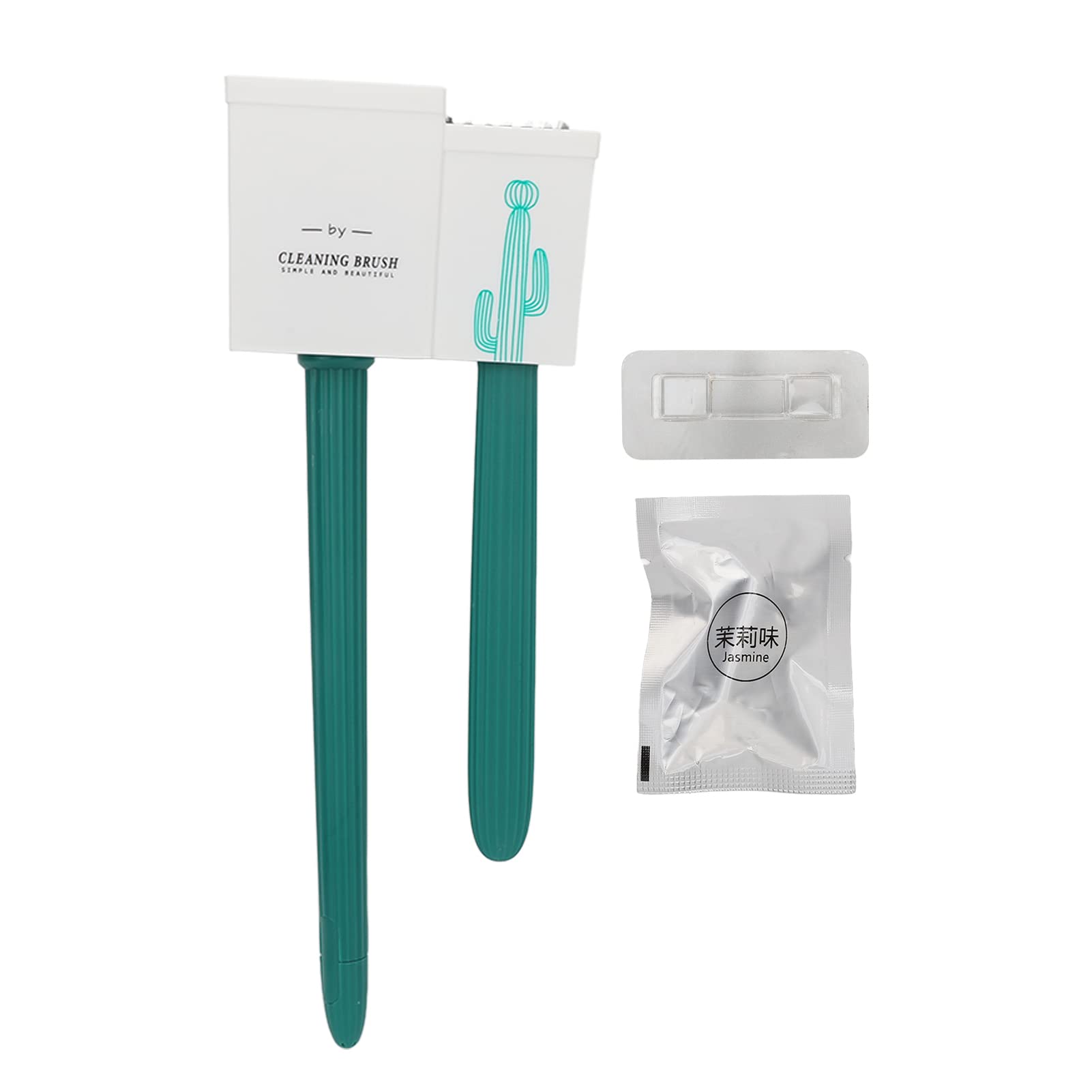 Kit de soporte de cepillo para inodoro, mango largo, juego de cepillo para inodoro, depurador de inodoro para limpieza profunda