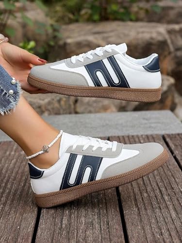 Image of layasa Women's Sneaker Stylish Women Shoes White