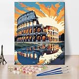 Cadeau idéal : la peinture acrylique à faire soi-même est un passe-temps amusant et significatif. C'est un cadeau parfait pour les amis et la famille pour les vacances et les anniversaires. Après avoir terminé, ce sera une décoration murale exquise.
