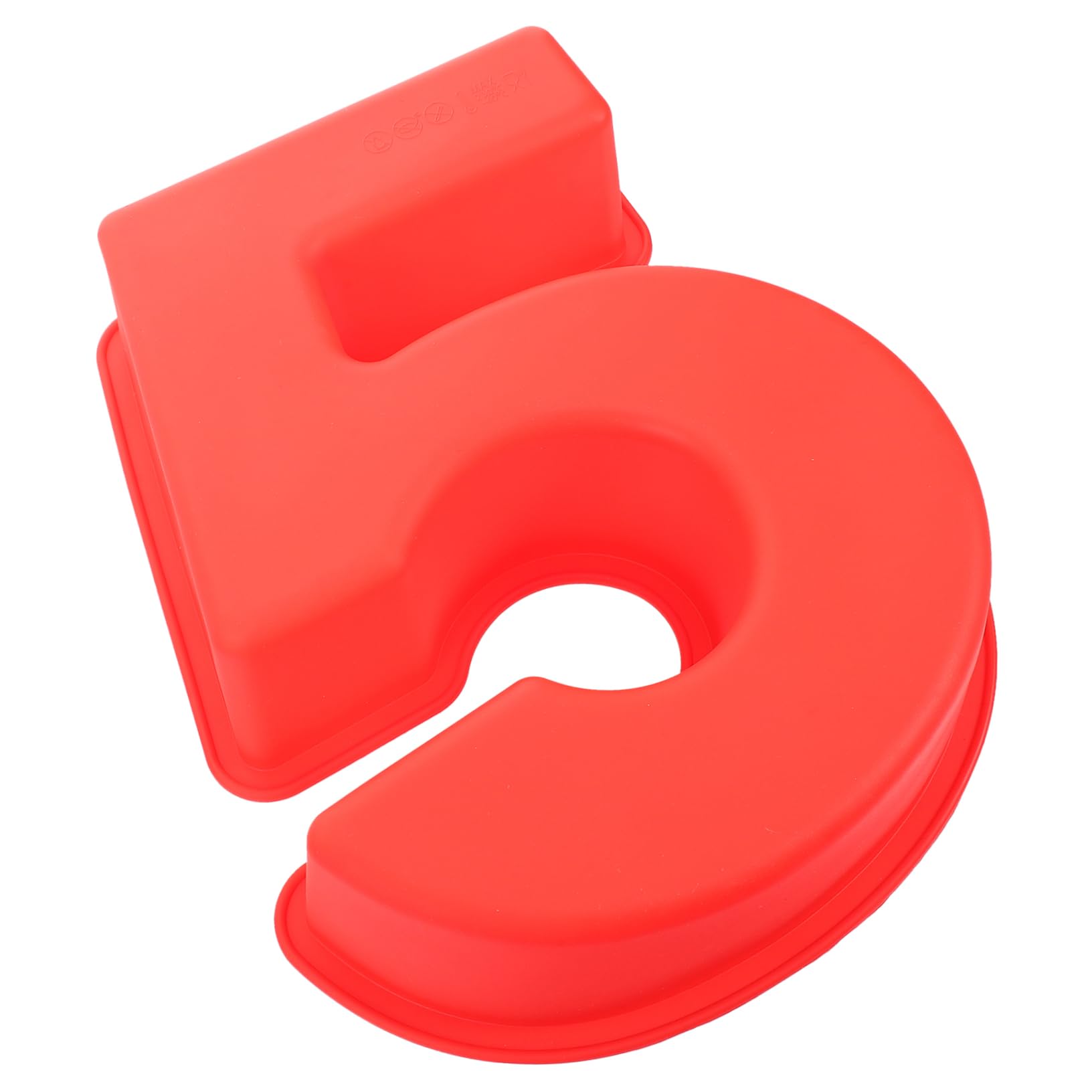 Ciieeo Lot De 5 Moules À Gâteaux En Silicone Faciles À Démouler Et À Nettoyer Pour Anniversaire De Fille