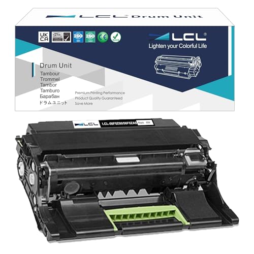 LCL Remanufactured 56F0Z00 56F0ZA0 Drum Unit Replacement for Lexmark B2338dw B2442dw B2546dn B2650dn MS321dn MS421dn MS421dw MS521dn MS621dn MS622de MX321adn MX321adw MX421ade MX521de Printer (Black) -  GMUSLM56F0Z00/K